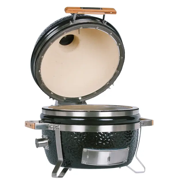 Monolith ICON Kamado BBQ | Afneembare Deksel & Fire Plate Ready