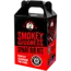 Smokey Goodness Sparerib Kit voor 4 Ribs met BBQ Saus, Pig Powder Rub & Rib Bath