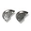 Big Green Egg Drip Trays | 2 Halve RVS Druippannen