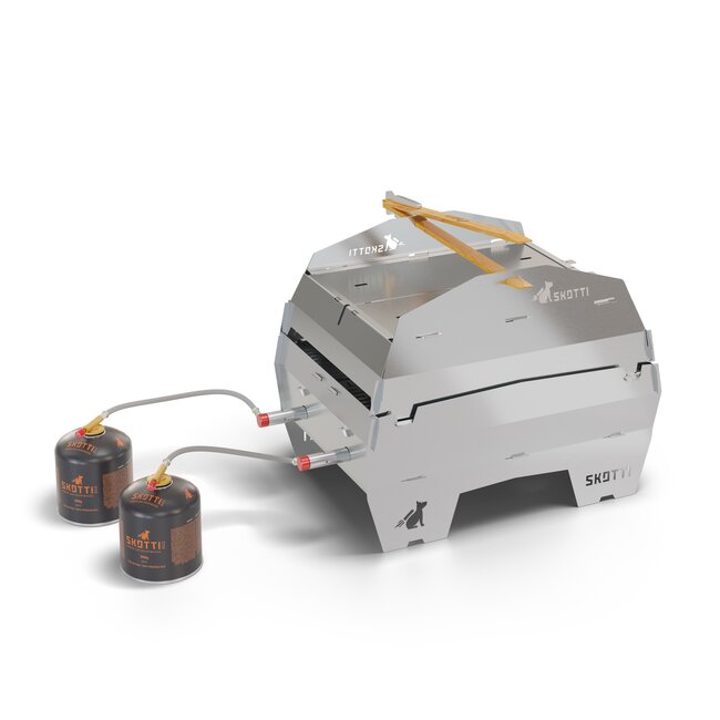 Skotti Grill Max met Max Cap