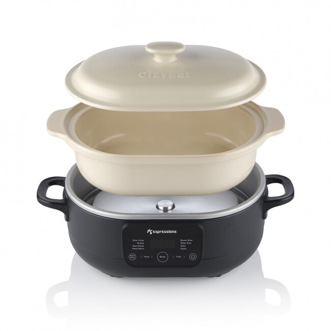 Espressions The Claypot Multicooker 3,8 L | Slowcooker