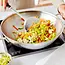 Demeyere Industry 5 Wok 30 cm met deksel – RVS wokpan met twee grepen voor inductie en gas