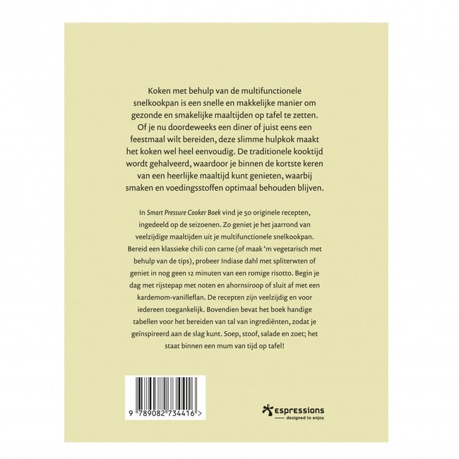 Crock-pot Smart Pressure Cooker Boek – 50 recepten voor de multifunctionele snelkookpan