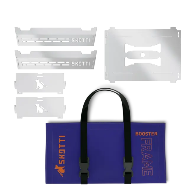 Skotti Booster Frame – RVS frame voor Booster en gietijzeren bakplaat