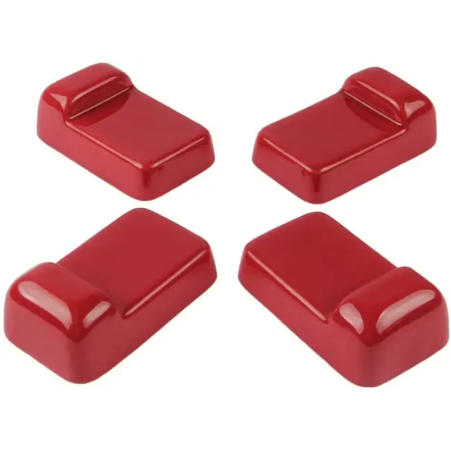 Kamado Joe Keramische Voetjes Rood – voor Classic Joe en Big Joe in BBQ Tafel