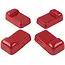 Kamado Joe Keramische Voetjes Rood – voor Classic Joe en Big Joe in BBQ Tafel