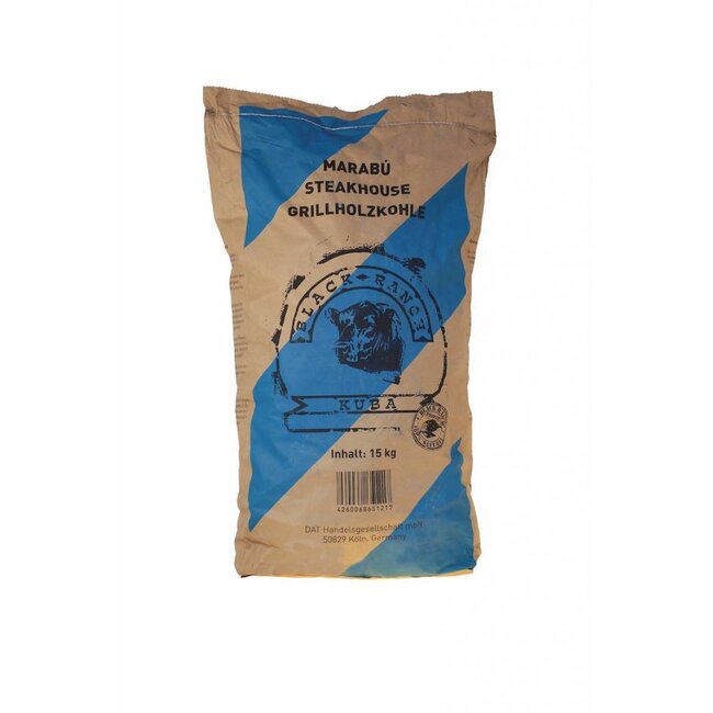 Black Ranch houtskool Marabu 15kg