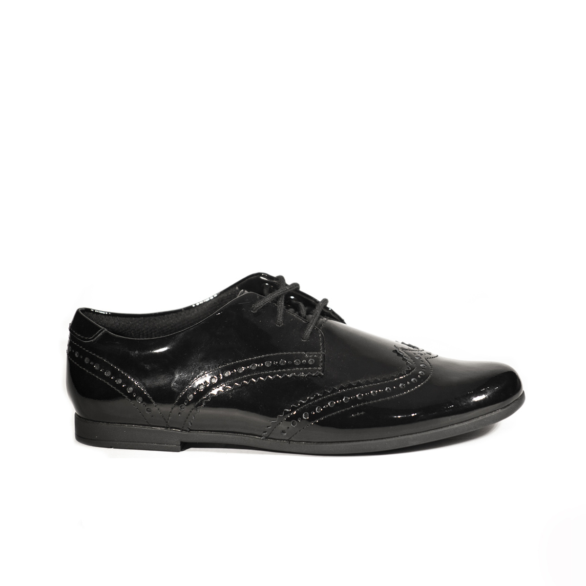 Clarks Scala Lace Patent Youth