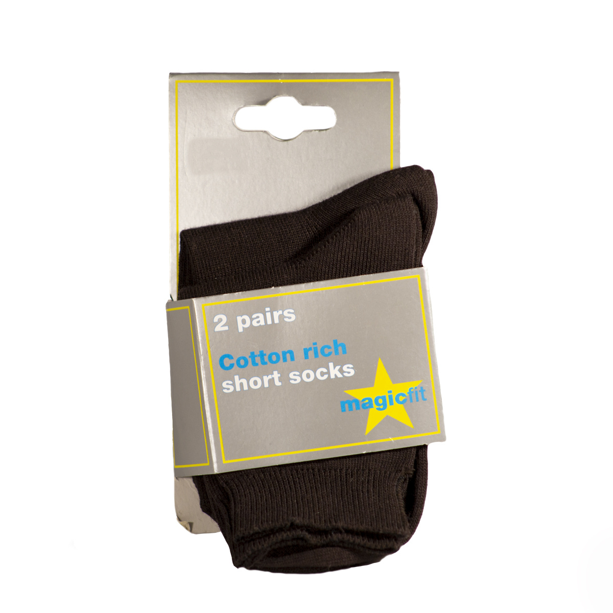 Magicfit Brown Short Socks