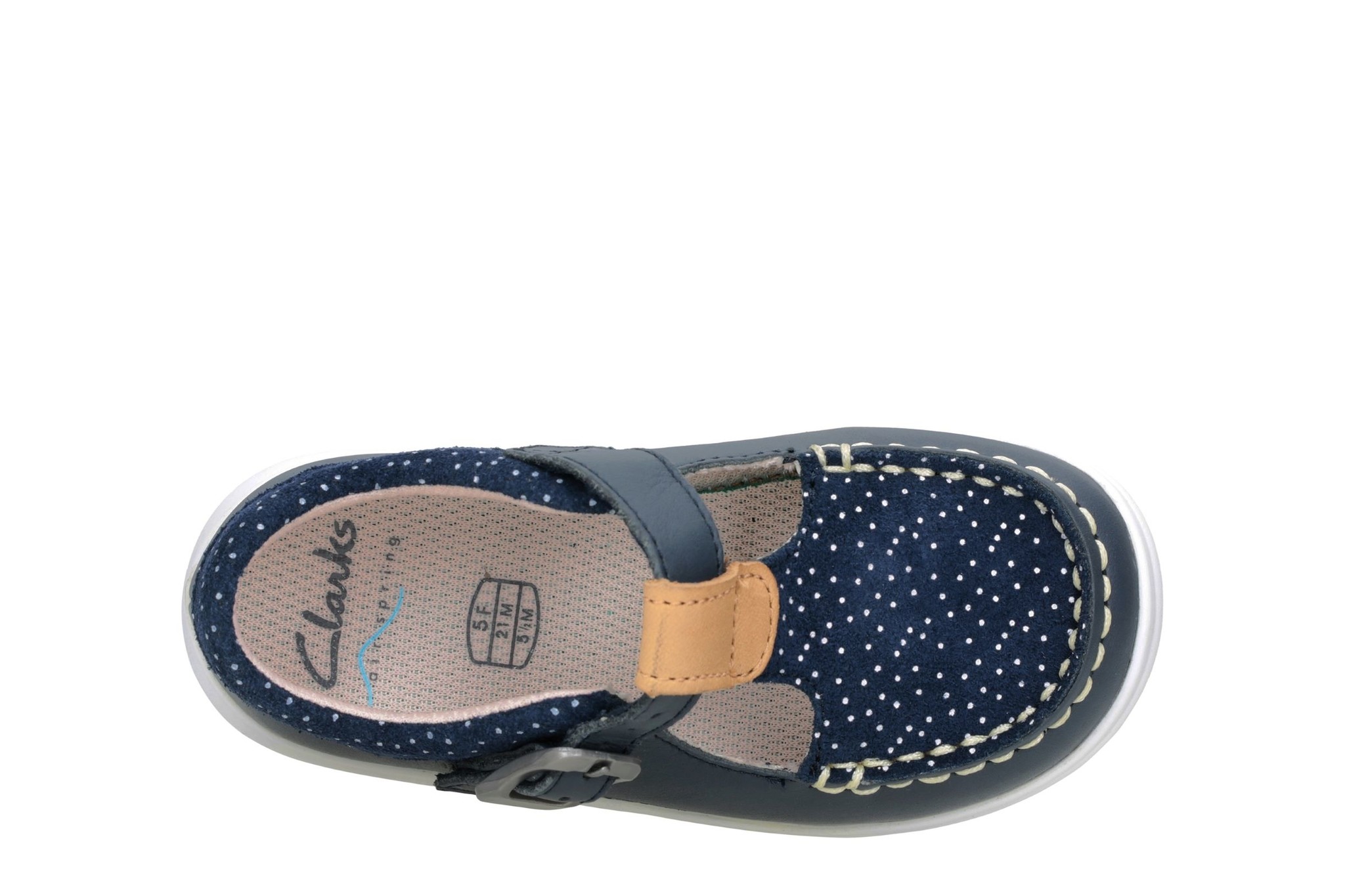 clarks cloud rosa navy