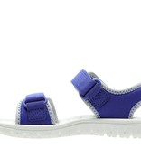 Clarks Surfing Tide Blue Synthetic Junior