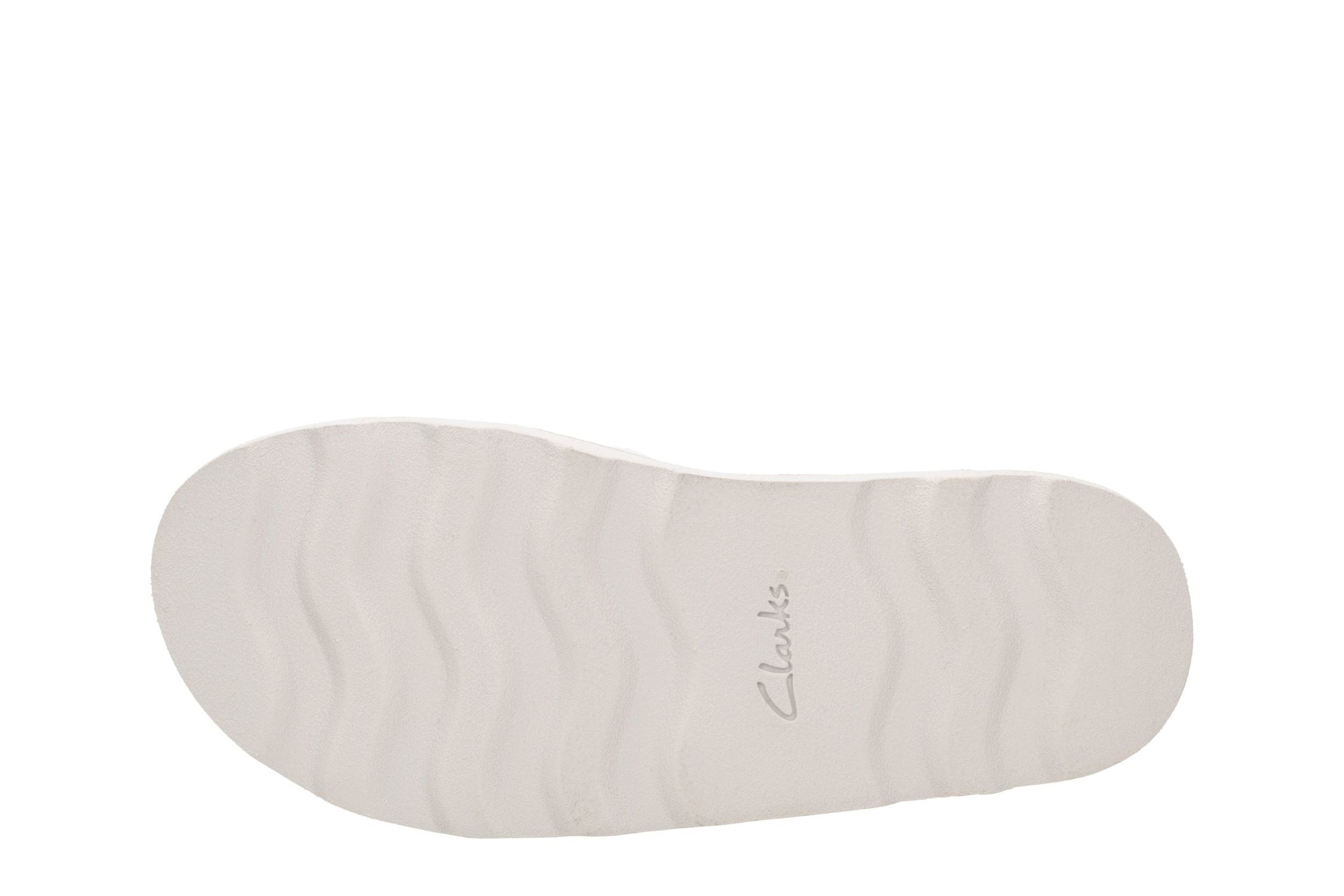 Clarks Crown Bloom White Junior