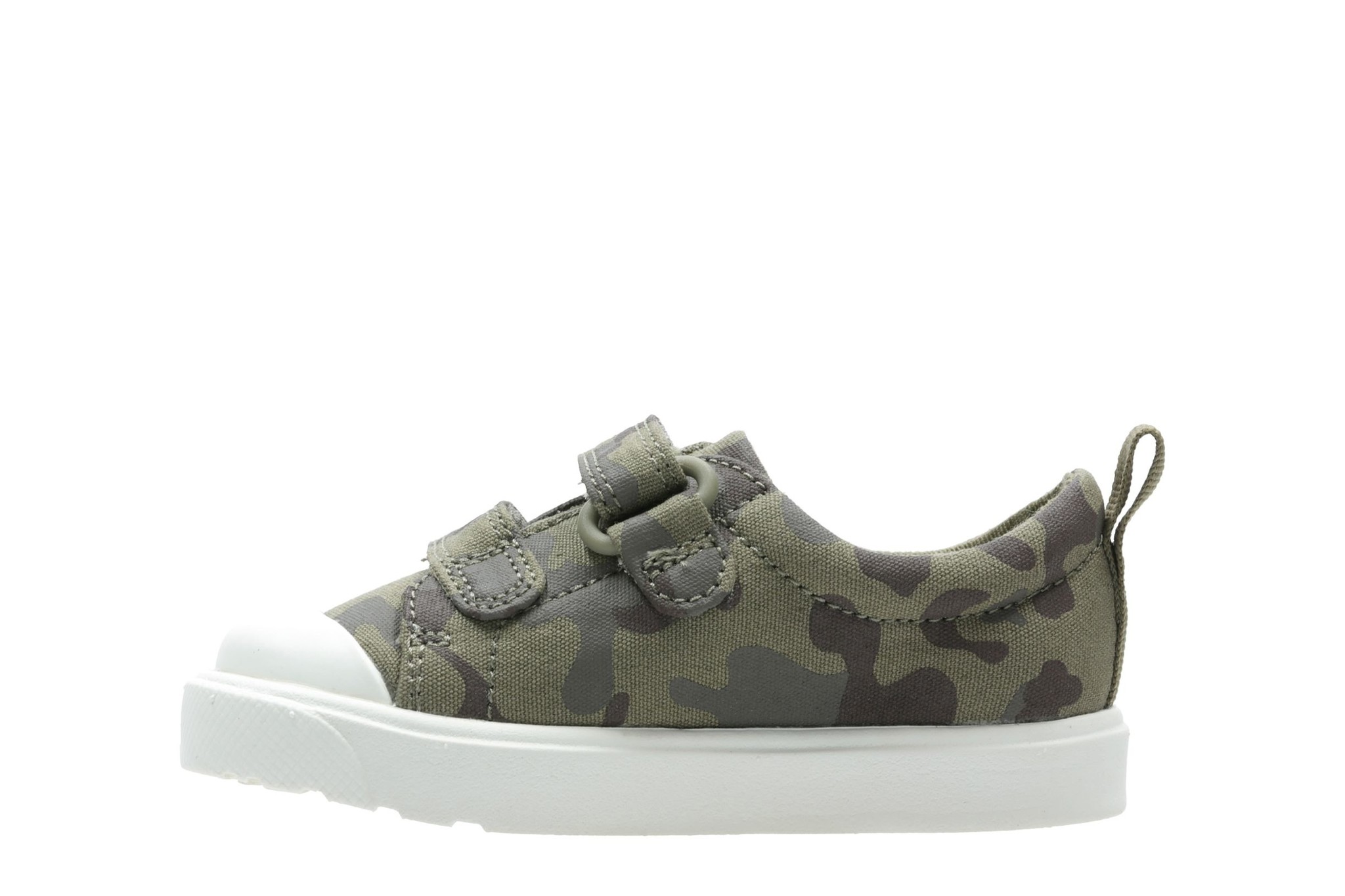 Clarks City FlareLo Olive Infant