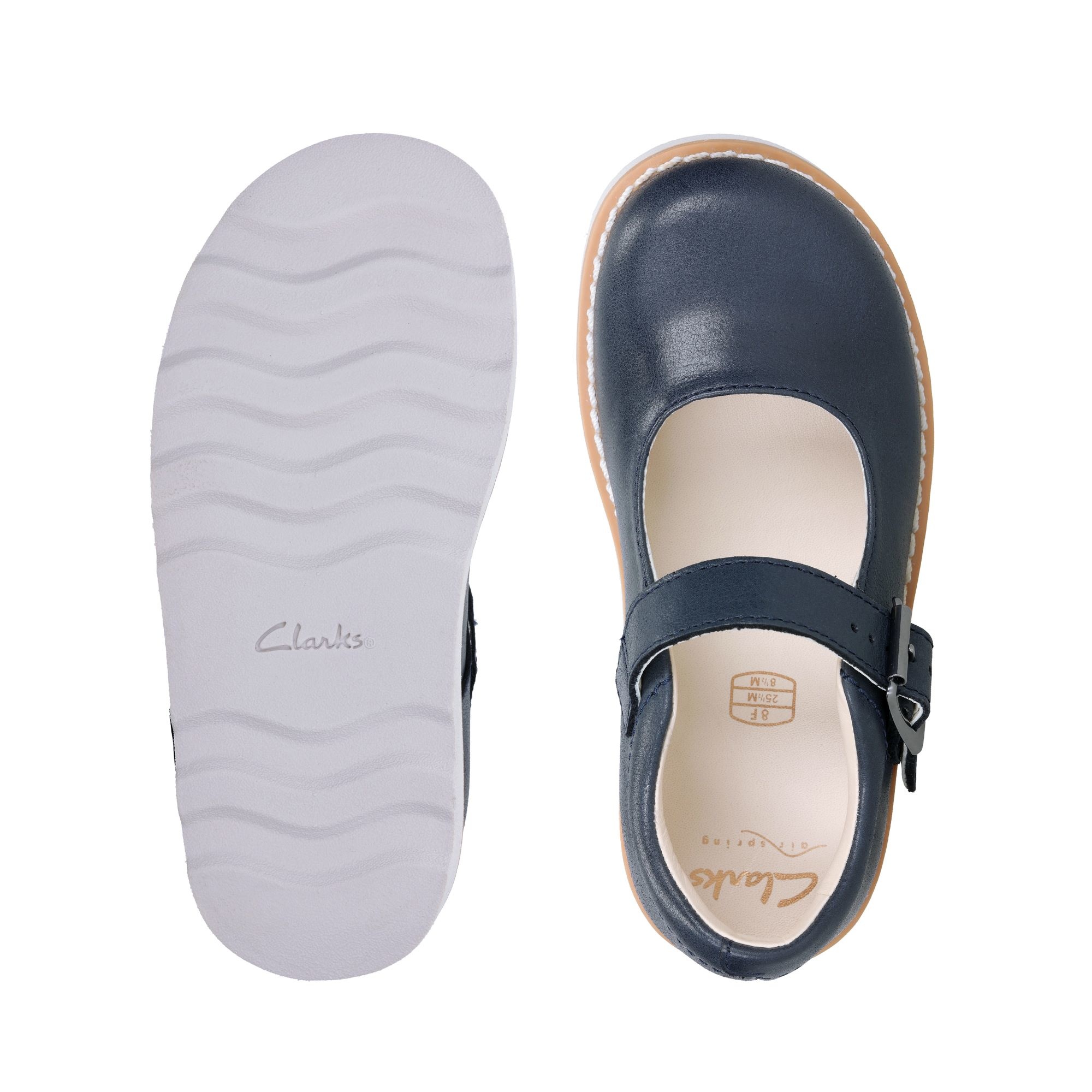 clarks crown honor navy