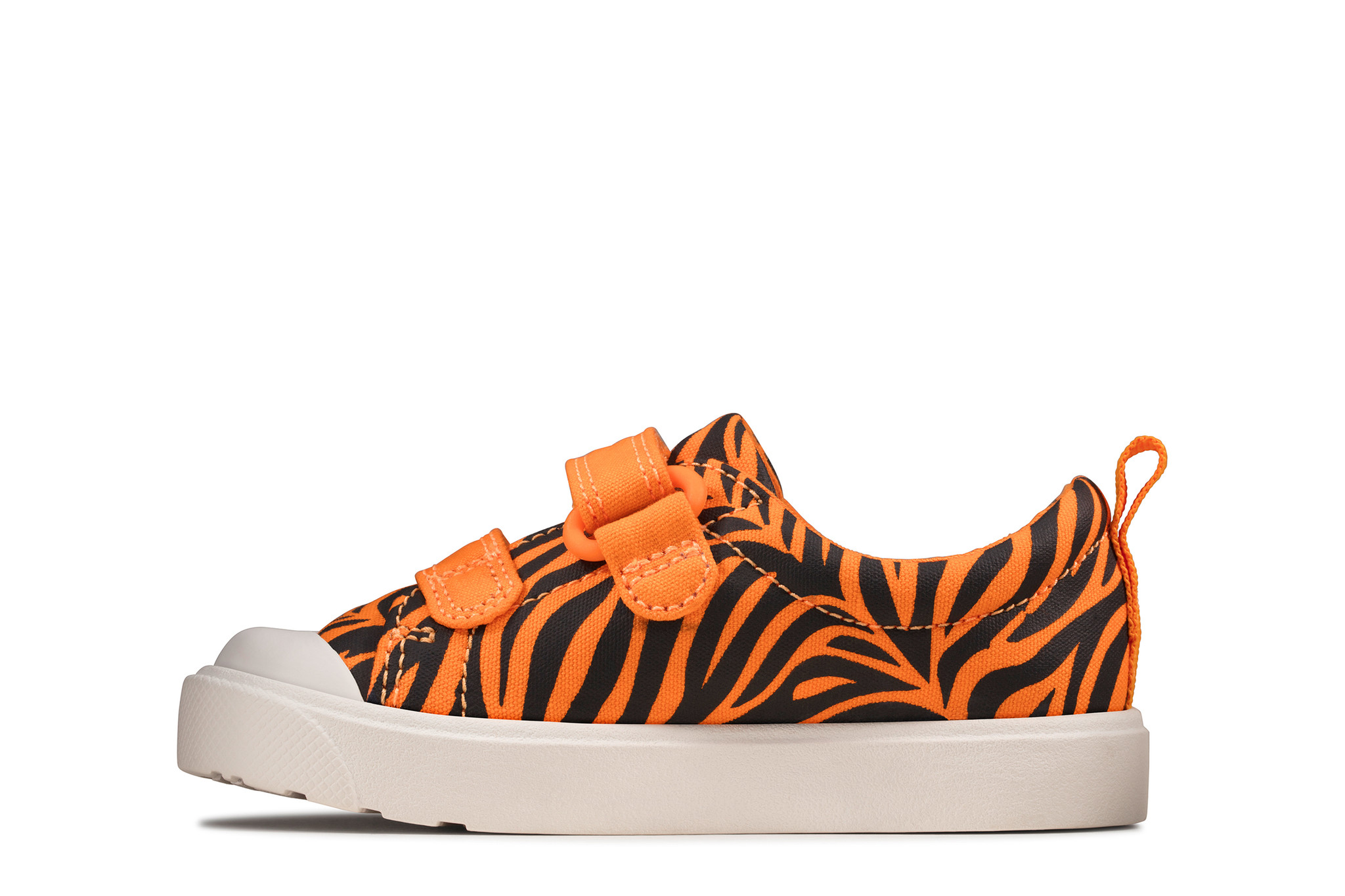 Clarks City Bright Tiger Print Infant