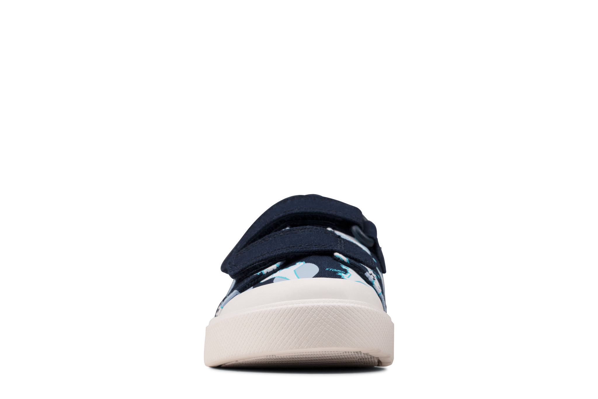 Clarks City Bright Navy Interest Infant