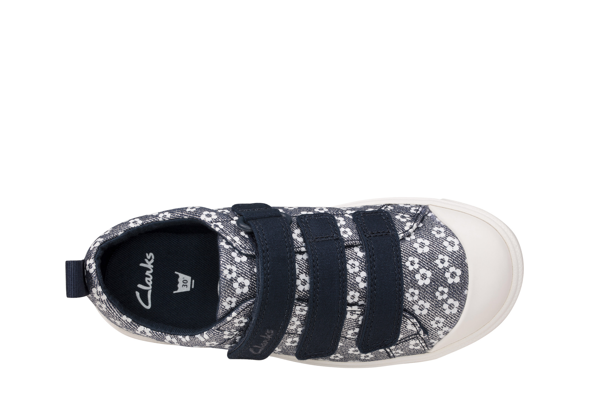 Clarks City Vibe Navy Floral