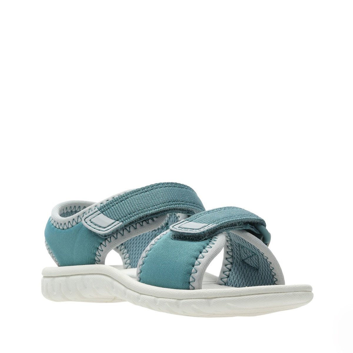 Clarks Surfing Tide Teal Synthetic Junior