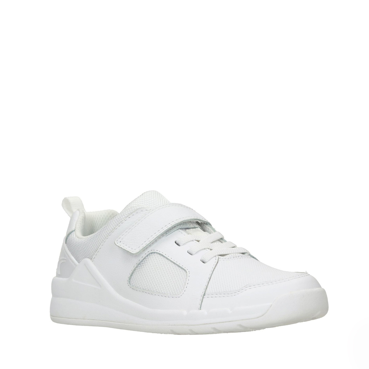 Clarks Orbit Ride White Junior