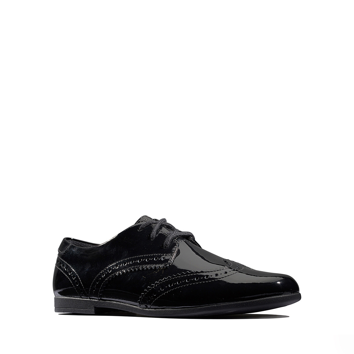 Clarks Scala Lace Patent Youth