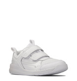 Clarks Orbit Sprint White Junior