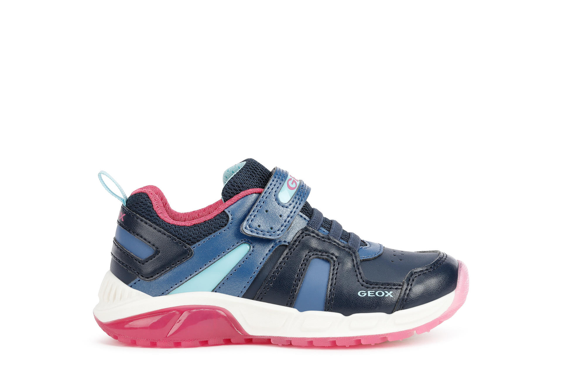 Geox Spaziale Navy Fuchsia