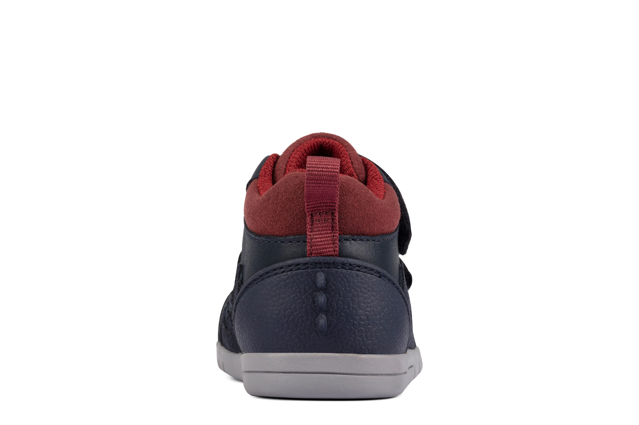 Clarks Rex Park Navy Leather Infant