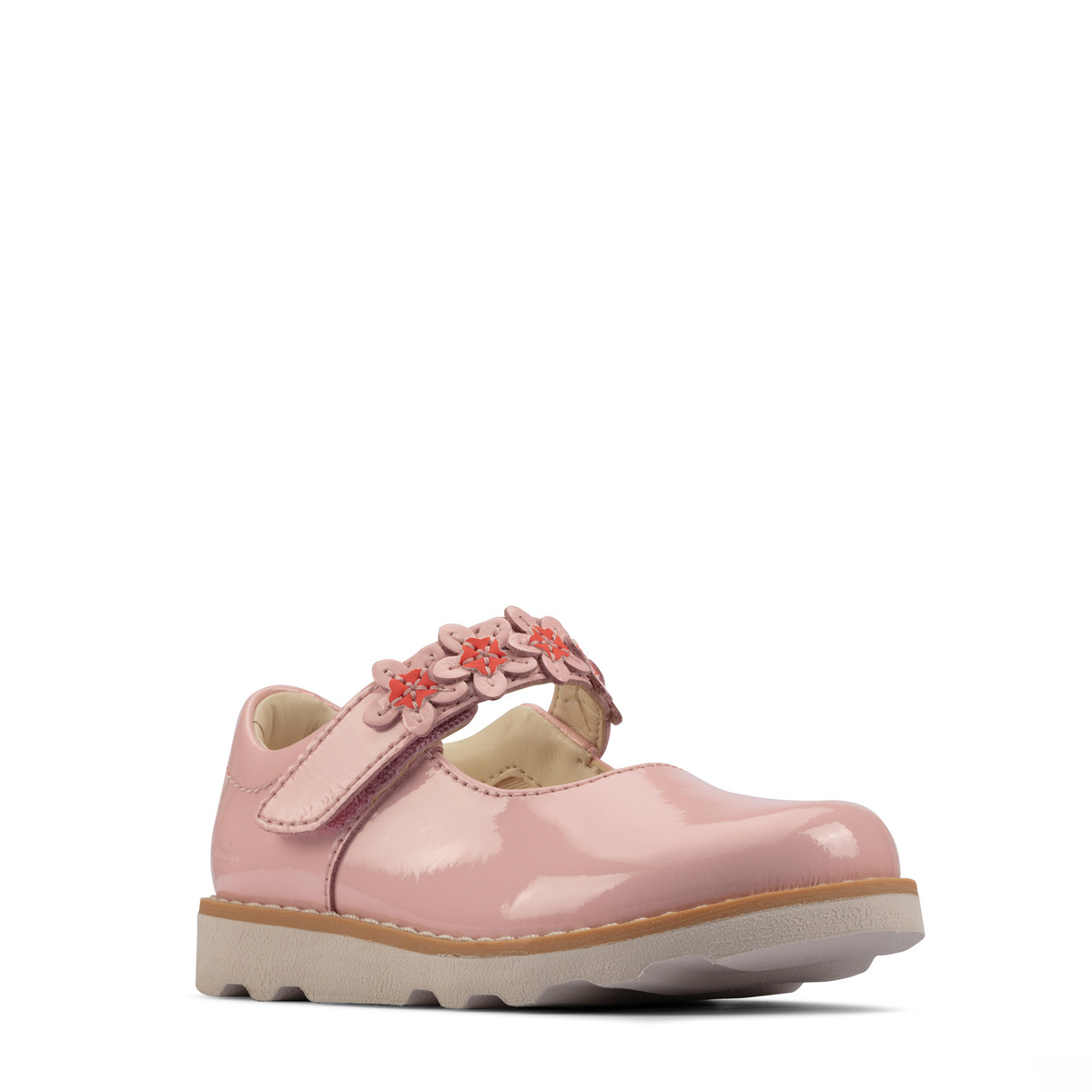 clarks girls pink shoes