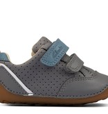 Clarks Tiny Sky Grey Leather