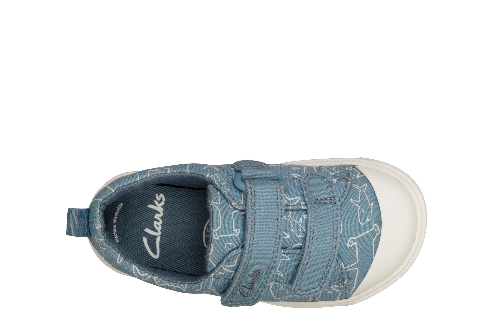 Clarks City Bright Mid Blue Infant