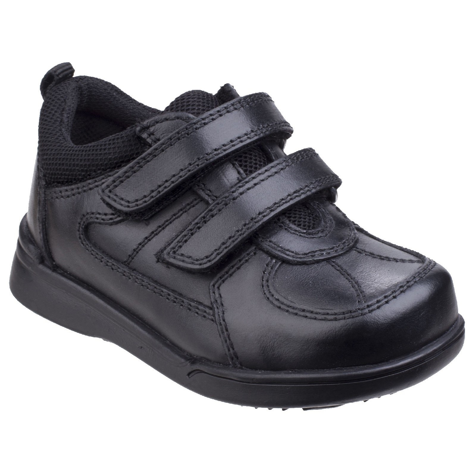 Hush Puppies Liam Black Leather