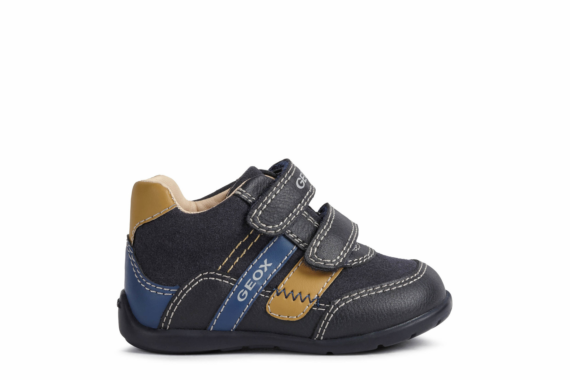 Geox Elthan Navy/Dark Yellow