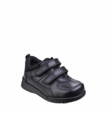 Hush Puppies Liam Black Leather