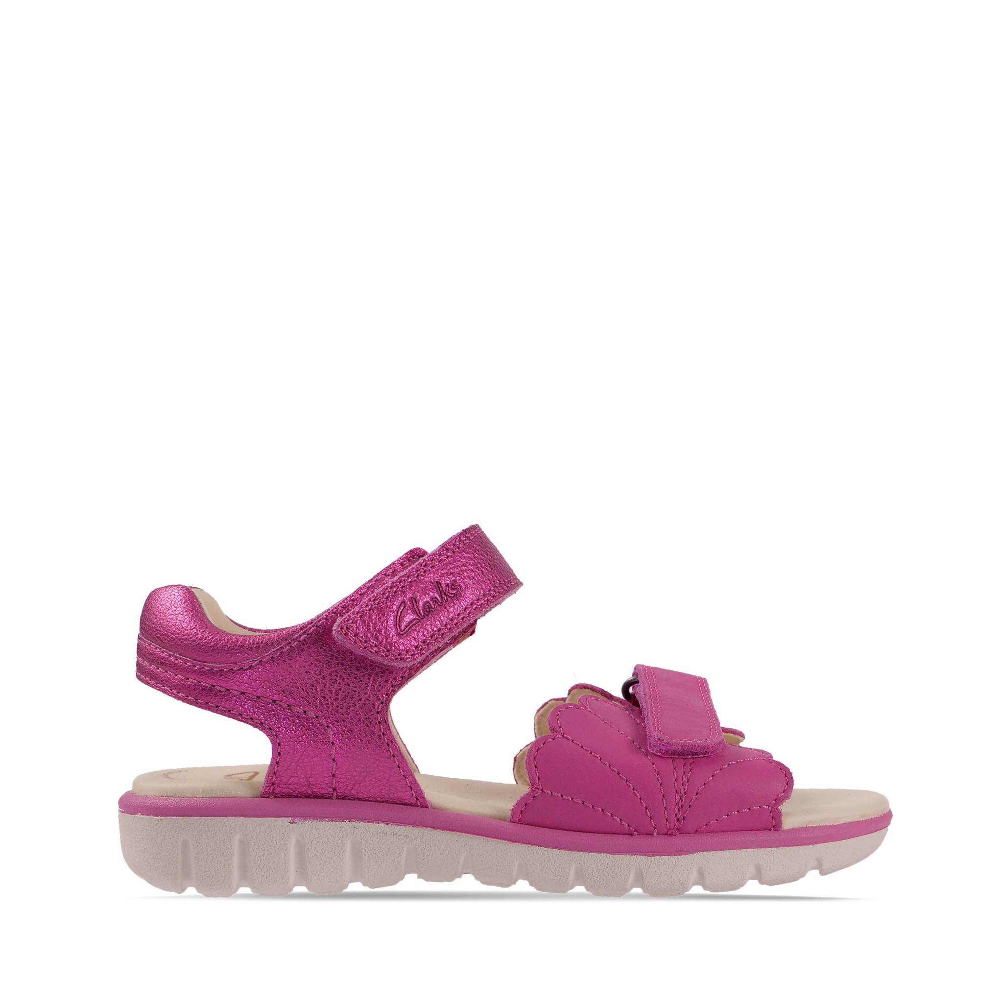 Clarks Roam Wing Pink Leather Junior