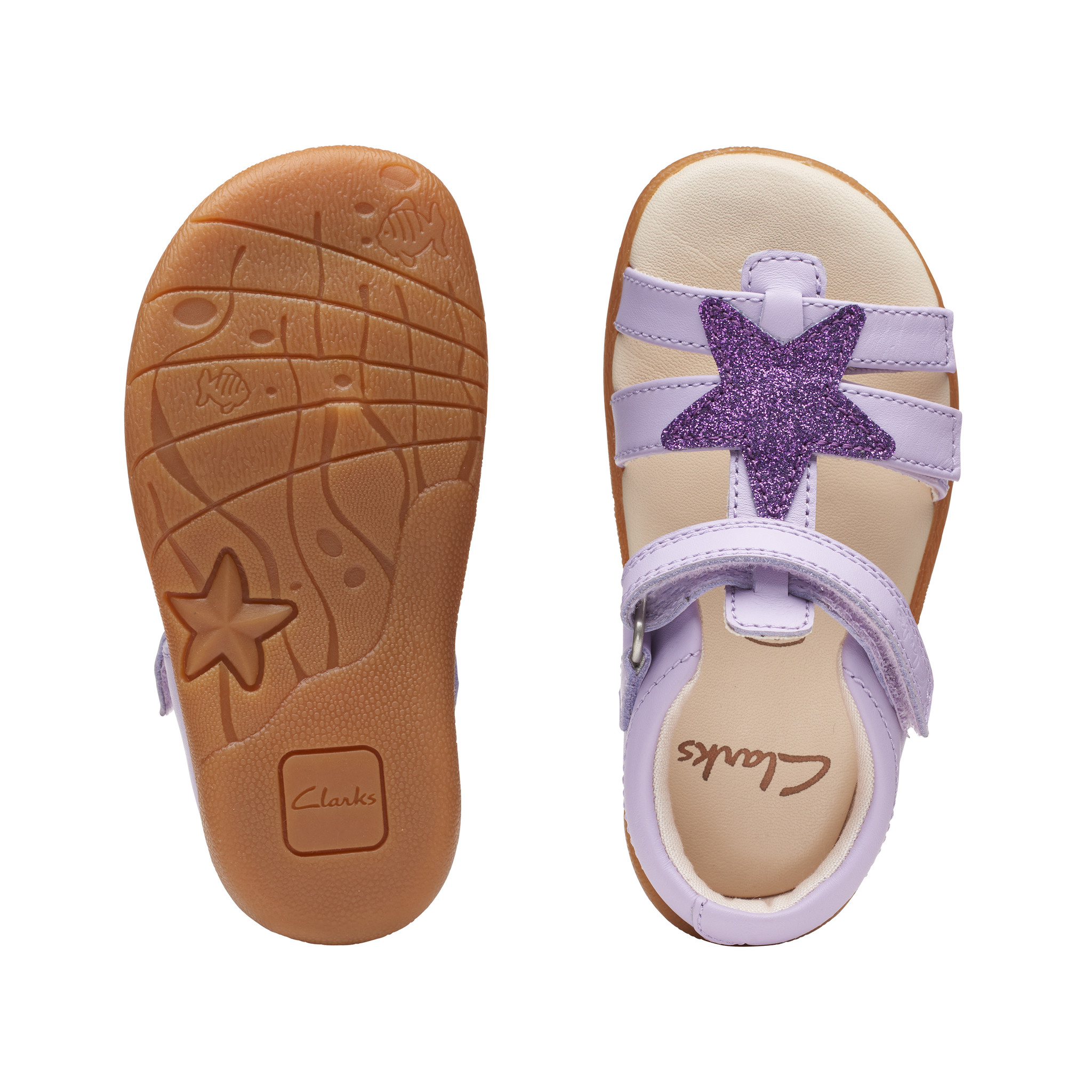 Clarks Zora Summer Lilac