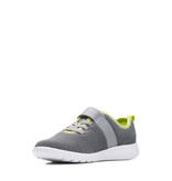 Clarks Scape Weave Grey Lime Infant