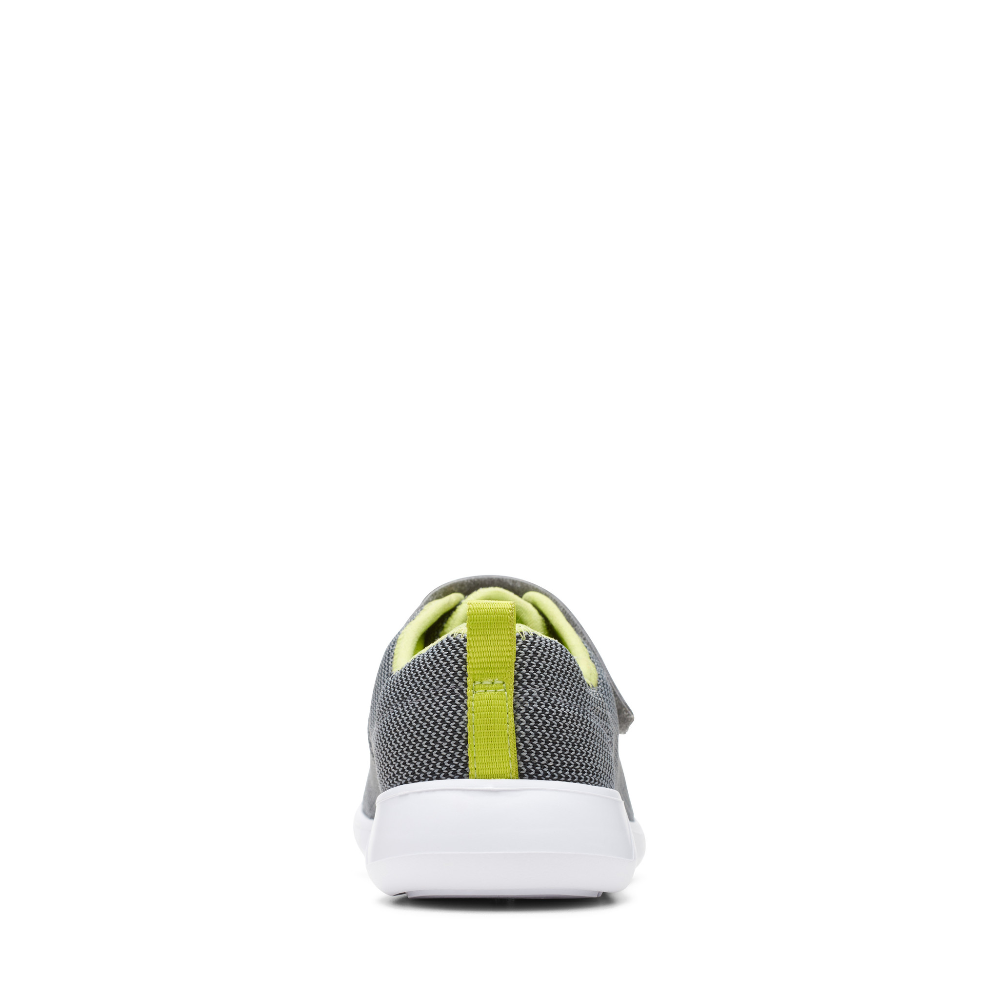 Clarks Scape Weave Grey Lime Junior