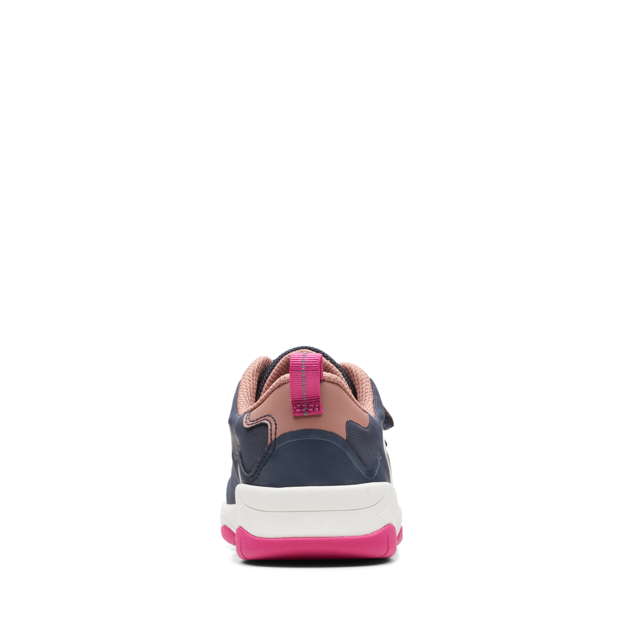 Clarks ClowderRace Navy Pink Youth