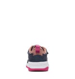 Clarks Girls ClowderRace Navy Junior