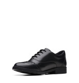 Clarks Aubrie Tap Black Leather