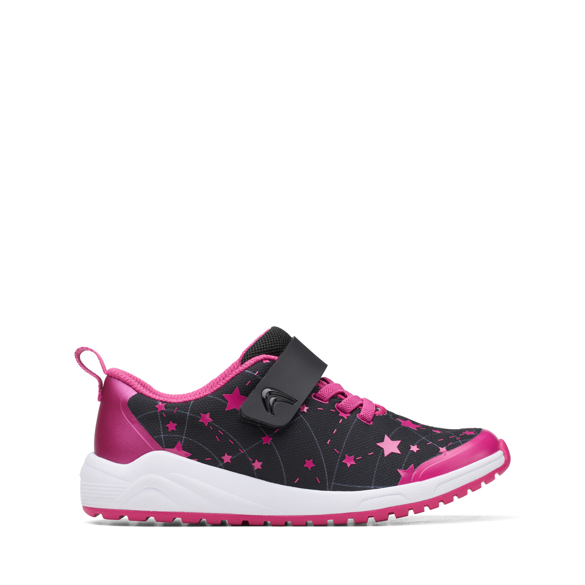 Clarks Aeon Late Black/Pink Junior