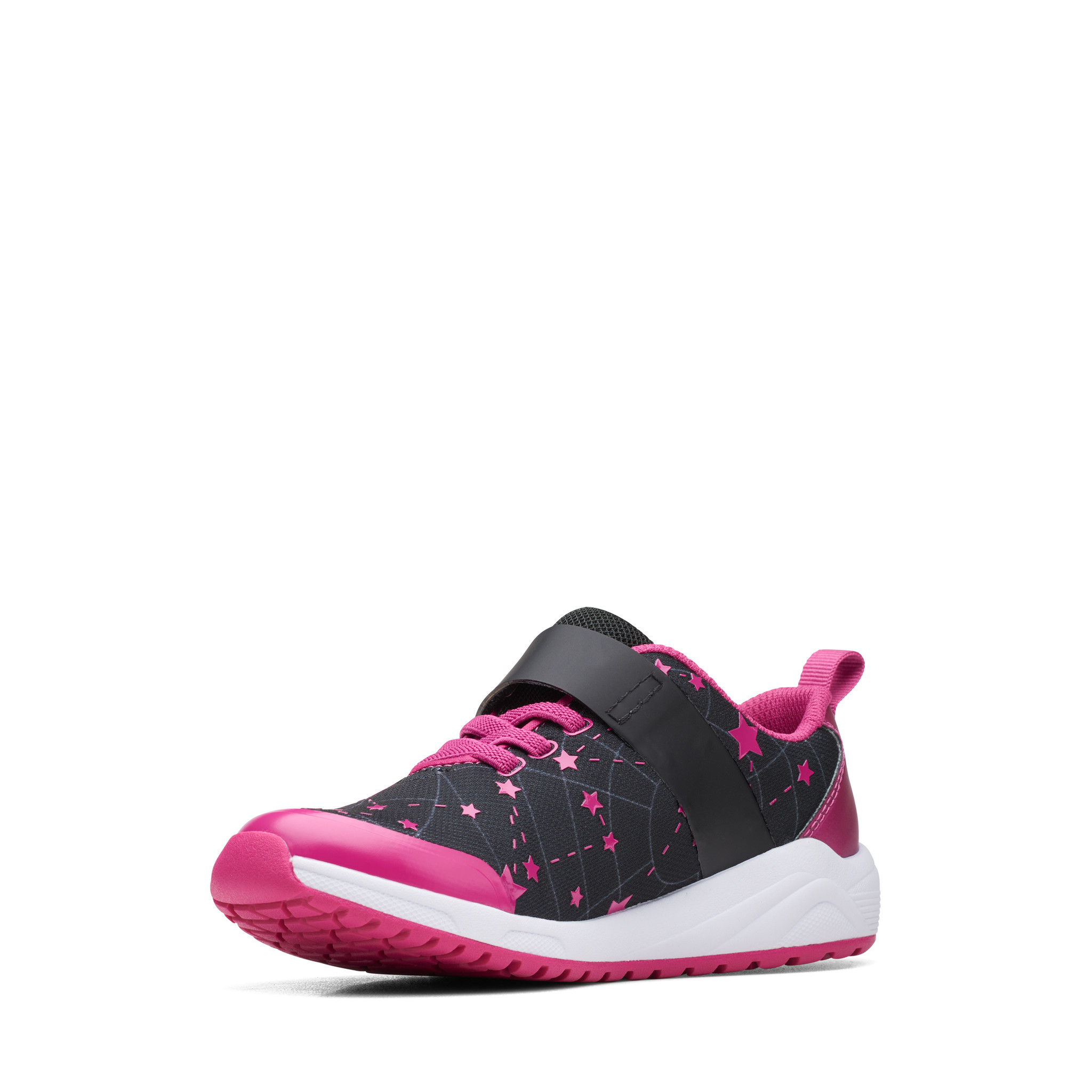 Clarks Aeon Late Black/Pink Junior