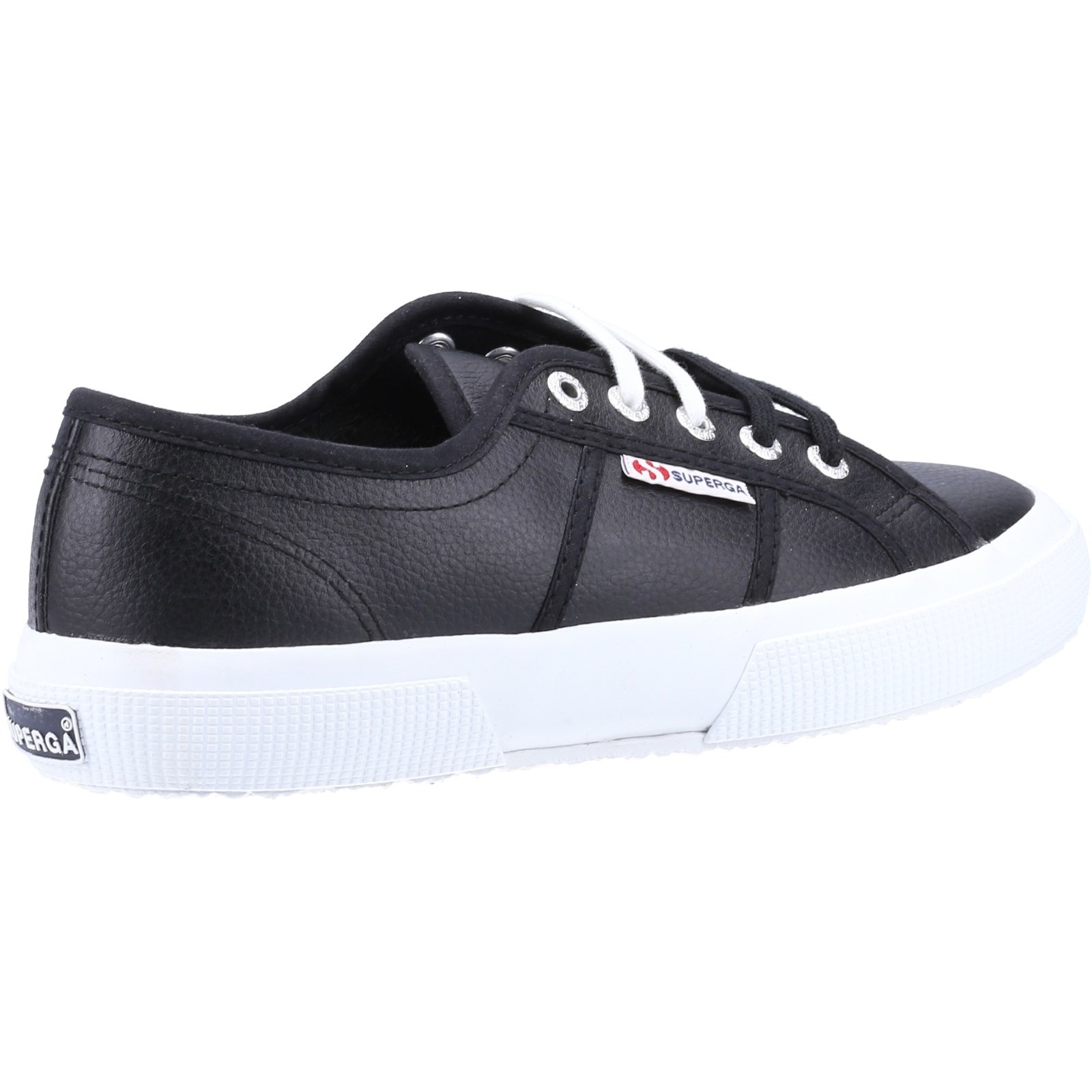 Superga 2750 Tumbled Black Leather