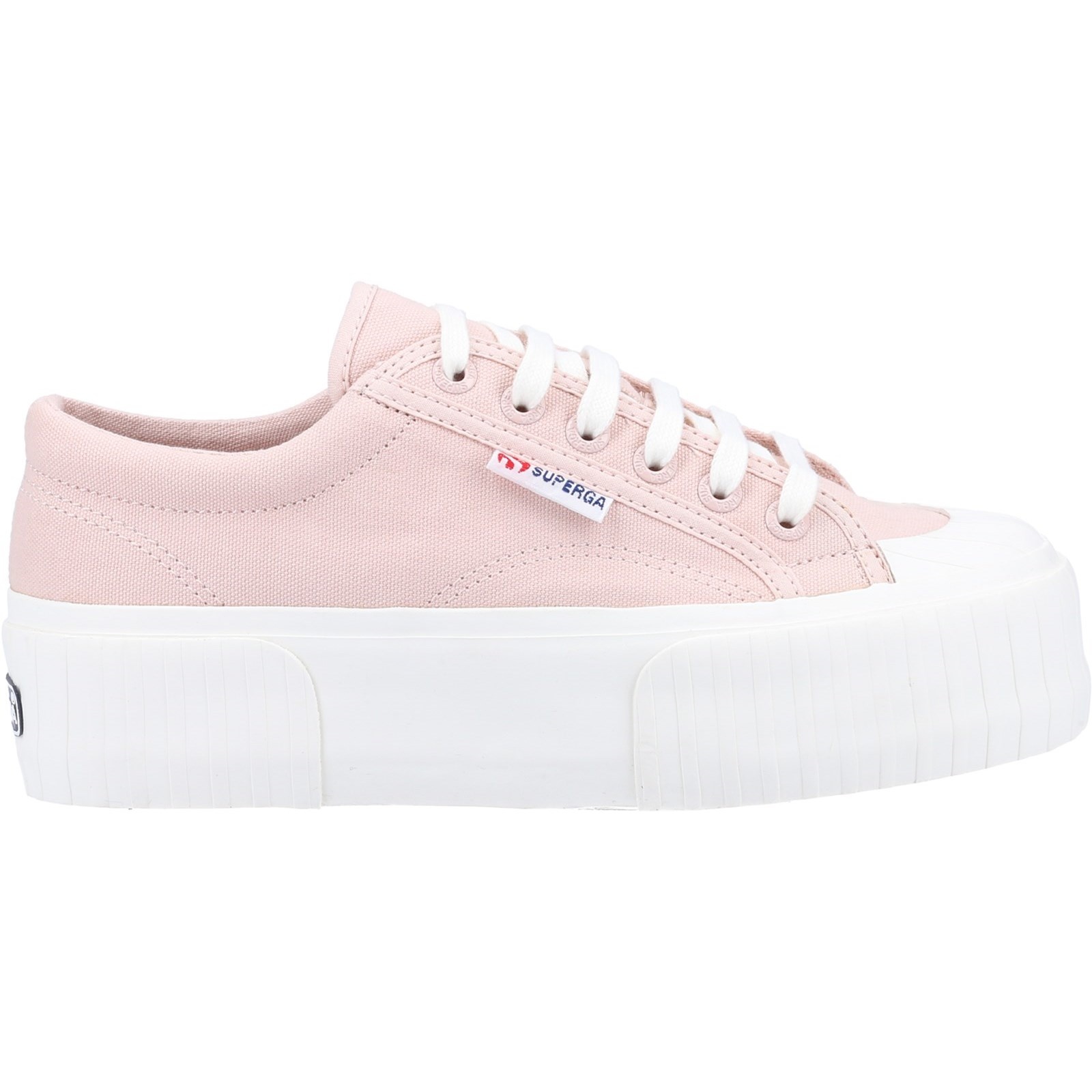 Superga 2631 Stripe Platform Pink