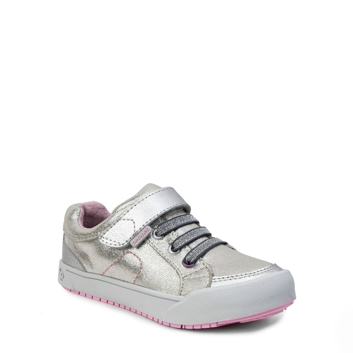 Pediped Girls Force Sneaker, Hot Pink, 8-8.5 Toddler US