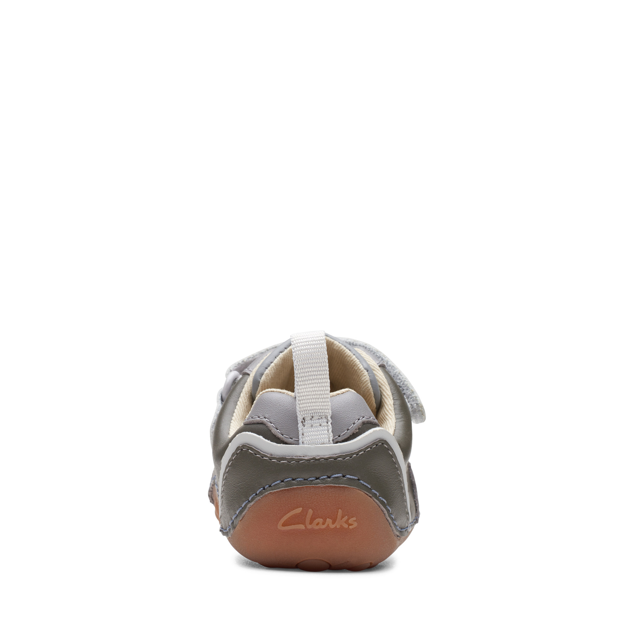 Clarks Tiny Print Grey Combi