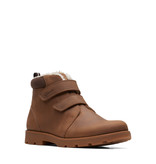 Clarks Heath Snug Tan Youth