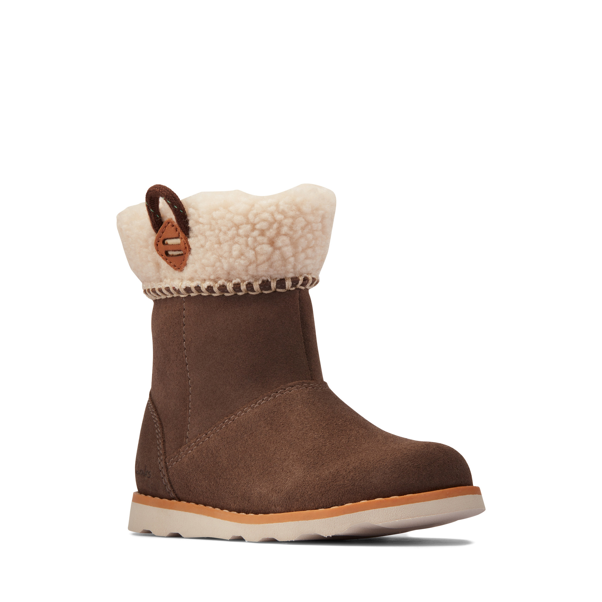 Clarks Crown Loop Walnut Infant