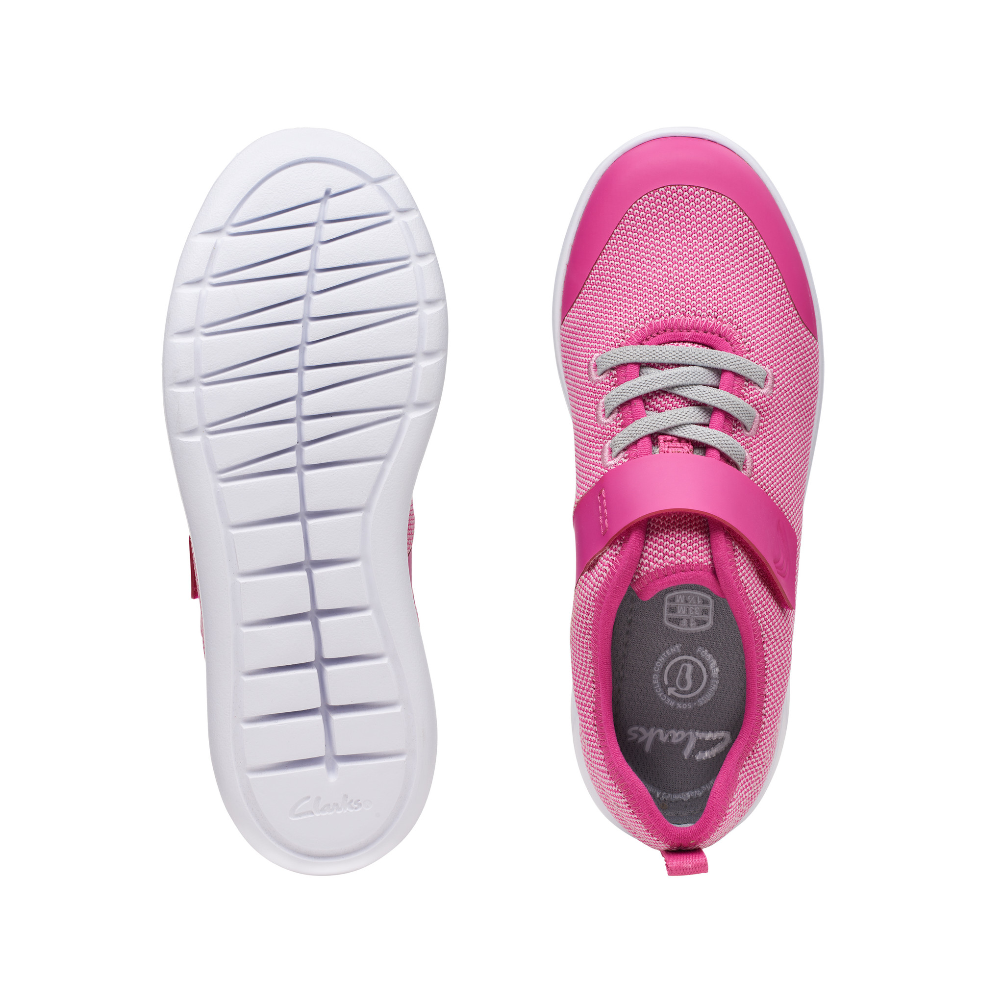 Clarks Scape Trace Hot Pink