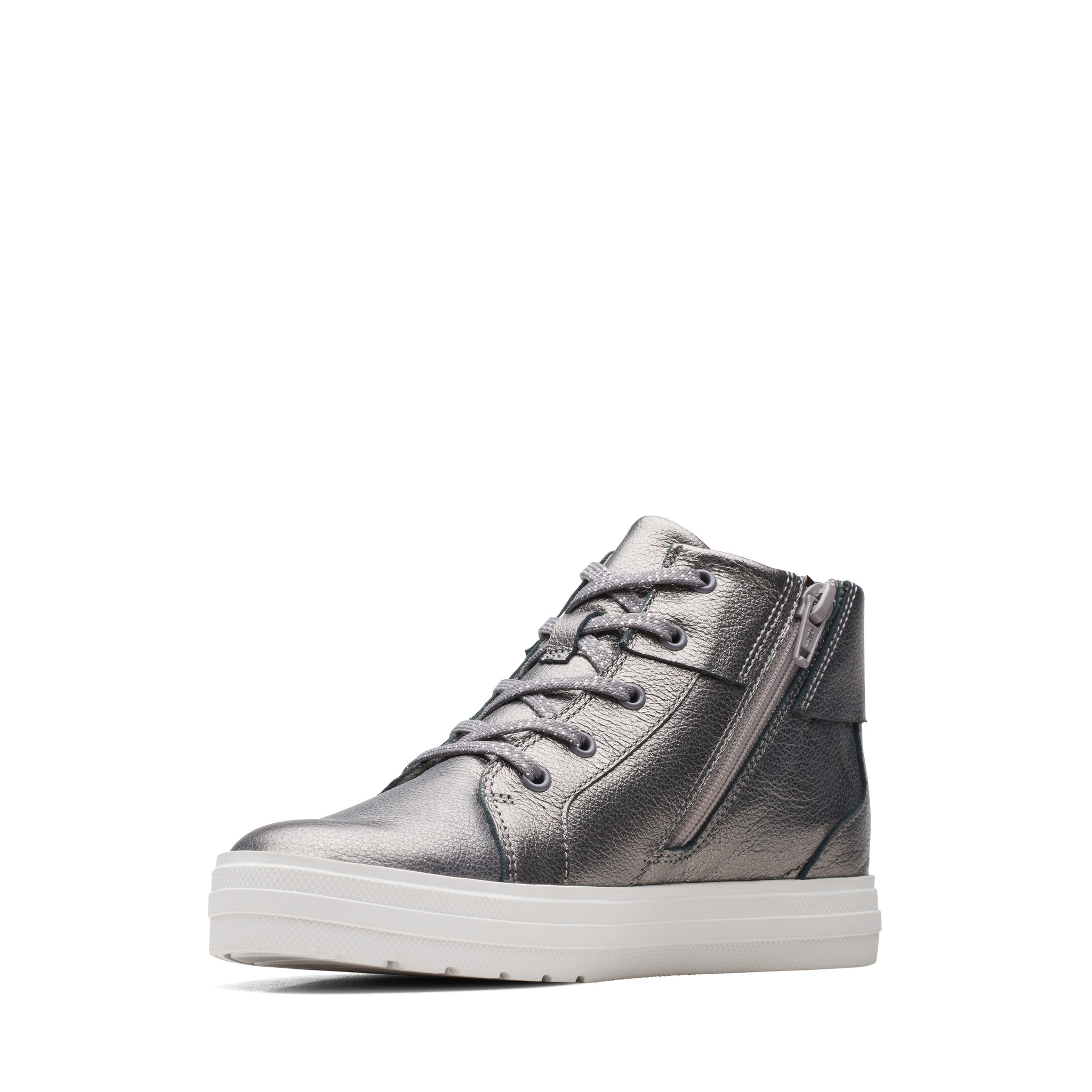 Clarks Nova City Gun Metal Youth